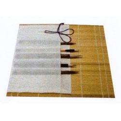 Natte bambou 33 x 33 range-pinceaux