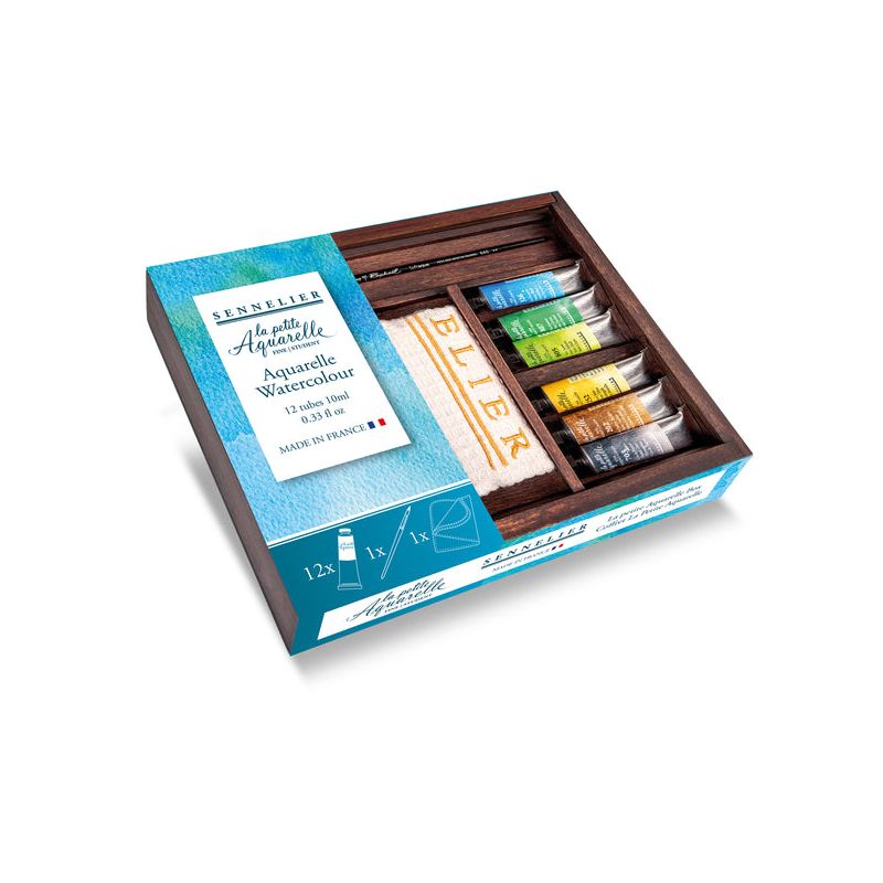 Coffret De 12 Tubes Peinture à L'huile 12ml - Palette Complète Pour Artistes