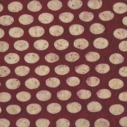 Capsule Framboise Lokta ciré 50x75cm