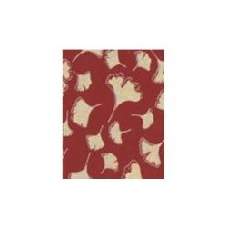 Gingko rouge Or sur papier indien 100g 50x70cm