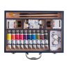 Huile Van Gogh - Box 10 tubes 40ml + accessoires 