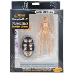 Figurine articulée Miss 2.0 + 1 Graphite Marker
