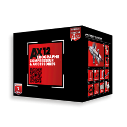 Coffret aérographe expert AX12 - Prince August