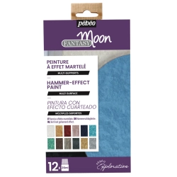 Coffret de 12 couleurs découverte Moon - Pébéo