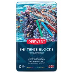 Coffret de 12 craies Inktense - Derwent