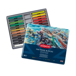 Coffret de 24 craies Inktense - Derwent