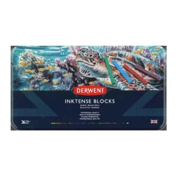 Coffret de  36 craies Inktense - Derwent
