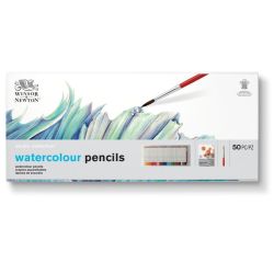 Crayons de couleurs aquarellables Winsor & Newton x50