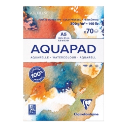 Bloc aquarelle Aquapad 300 g - Clairfontaine