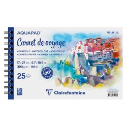 Carnet de voyage Aquapad