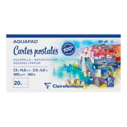 Carnet de voyage Aquapad Carte Postale