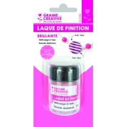 Laque de finition 25g - Graine créative
