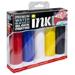 Coffret de 5 tubes d'encre linogravure 100ml - Essdee