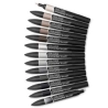 Marqueur Promarker Brush Set de 12 tons gris - Winsor & Newton