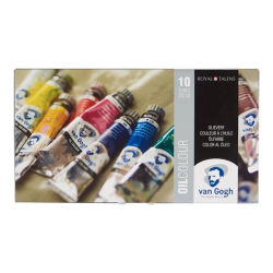 Coffret de 10 tubes de peinture à l'Huile Van Gogh - 20ml