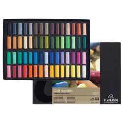 Coffret de 60 1/2 Pastels secs Rembrandt