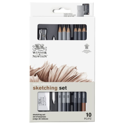 Coffret esquisse 10 pièces Winsor et Newton