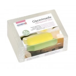 Savon glycerine écologique Transparent - Glorex