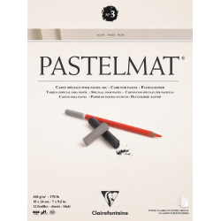 Bloc Pastelmat n°3-12 feuilles 360 gr - Clairefontaine