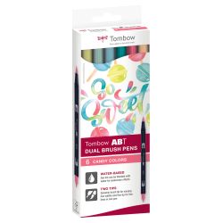 Pochette de 6 Feutres Candy double pointe Tombow - ABT