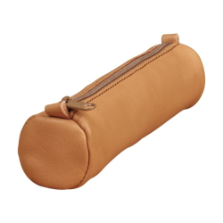 Trousse camel en cuir Age Bag - Clairefontaine