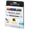 Boîte de 12 feutres DB-Brush Aqua - Dalbe