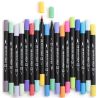 Boite de 30 feutres DB-Brush Aqua - Dalbe