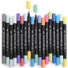 Boîte de 6 feutres DB-Brush Aqua - Dalbe