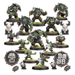 Équipe d'Orques Noirs pour Blood Bowl: les Thunder Valley Greenskins