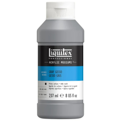 Gesso gris 237 ml, préparateur de surface - Liquitex
