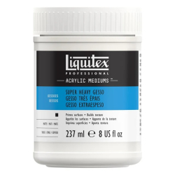 Gesso très épais 238 ml, préparateur de surface - Liquitex