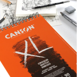 Bloc Croquis Canson XL spirale 90g A5 60F