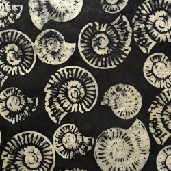 Papier  Lokta ciré Noir