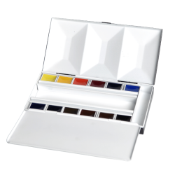 Coffret luxe de 12 1/2 godets d'aquarelle extra-fine - Blockx