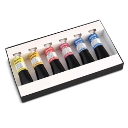 Coffret de 6 tubes de 15ml d'aquarelle extra-fine primaire - Blockx