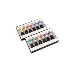 Coffret de 12 tubes de 15ml d'aquarelle extra-fine - Blockx