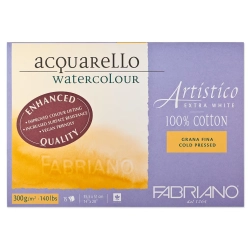 Papier Aquarelle Fabriano Artistico Extra blanc