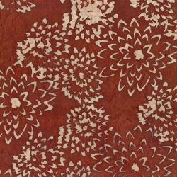 Tomoe Brun sur Lokta ciré 50x75cm