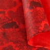 Virginie Kongpo rouge sur lokta naturel 50x75cm