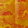 Virginie Kongpo jaune sur lokta l 50x75cm