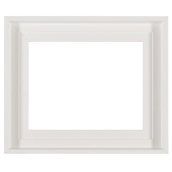 Caisse américaine en bois blanc - Profil escalier