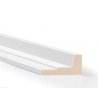 Caisse américaine en bois blanc - Profil escalier