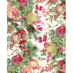 Papier italien 85g 50x70cm Fruits gelés