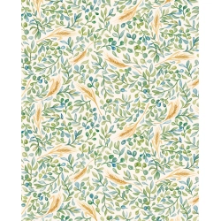 Papier italien 85g 50x70cm Fleurs et blé