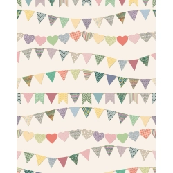 Papier italien 85g 50x70cm Drapeaux colorés