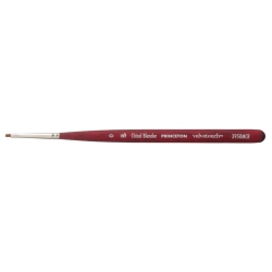 Mini Pinceau synthétique plat court  N°0 Velvetouch™ -- Princeton Brush