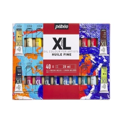 Coffret de 40 peintures à l'Huile fine Pébéo XL studio - 20ml