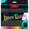 Etuit de 50 crayons de couleurs Black Edition - Faber-Castell