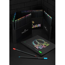 Etui de 100 crayons de couleurs Black Edition - Faber-Castell
