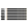 Coffret de crayon Pitt graphite Matt 11 pièces - Faber-Castell